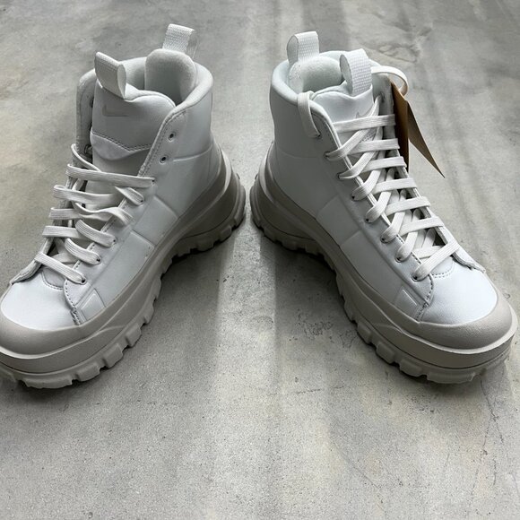 Nike Wmn's Blazer Roam Mid Summit White Light Bone FQ9065 100 - New with Defects - Picture 4 of 7